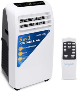 SereneLife 10,000 BTU Portable Air Conditioner