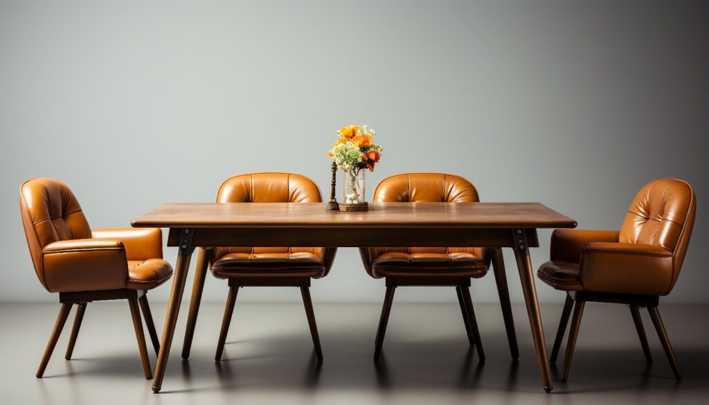 5 modern wood dining table